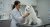 Veterinária com cachorro